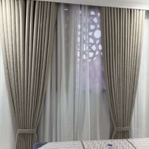 affordable made to measure custom window curtains and sheers sets for home or office, residential and commercial window treatment