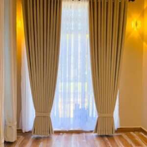 affordable made to measure custom window curtains and sheers sets for home or office, residential and commercial window treatment