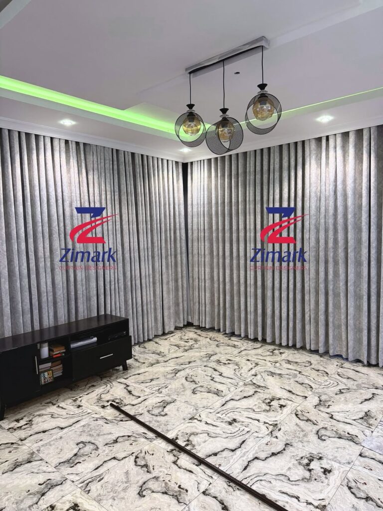 elegant curtain styles for living room